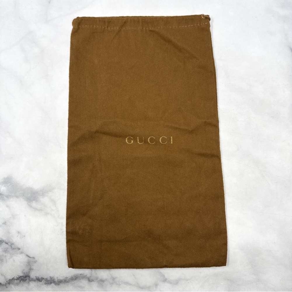 GUCCI Vintage Y2K Silk Satin GG Crystal Embellished Stiletto Heel Pumps Black - Picture 14 of 16